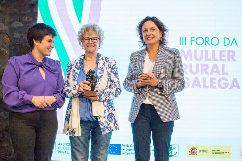 O III Foro da Muller Rural Galega rende homenaxe a Luisa Alonso, un exemplo de emprendemento e aposta polo rural