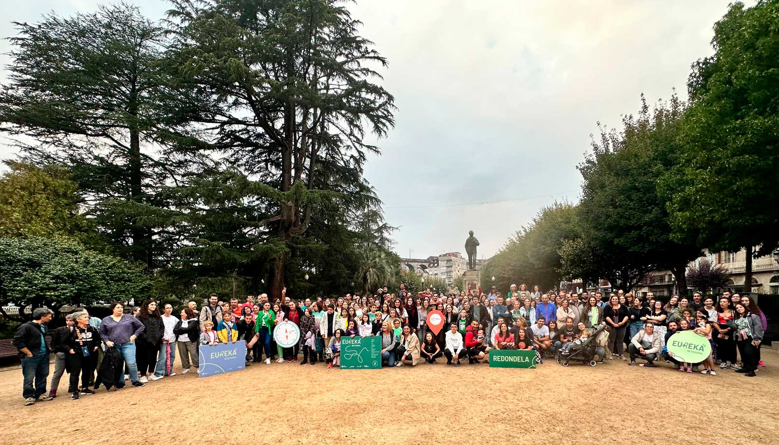 Redondela puxo o broche de ouro aos desafíos de Eureka Reto Rural con máis de 320 participantes